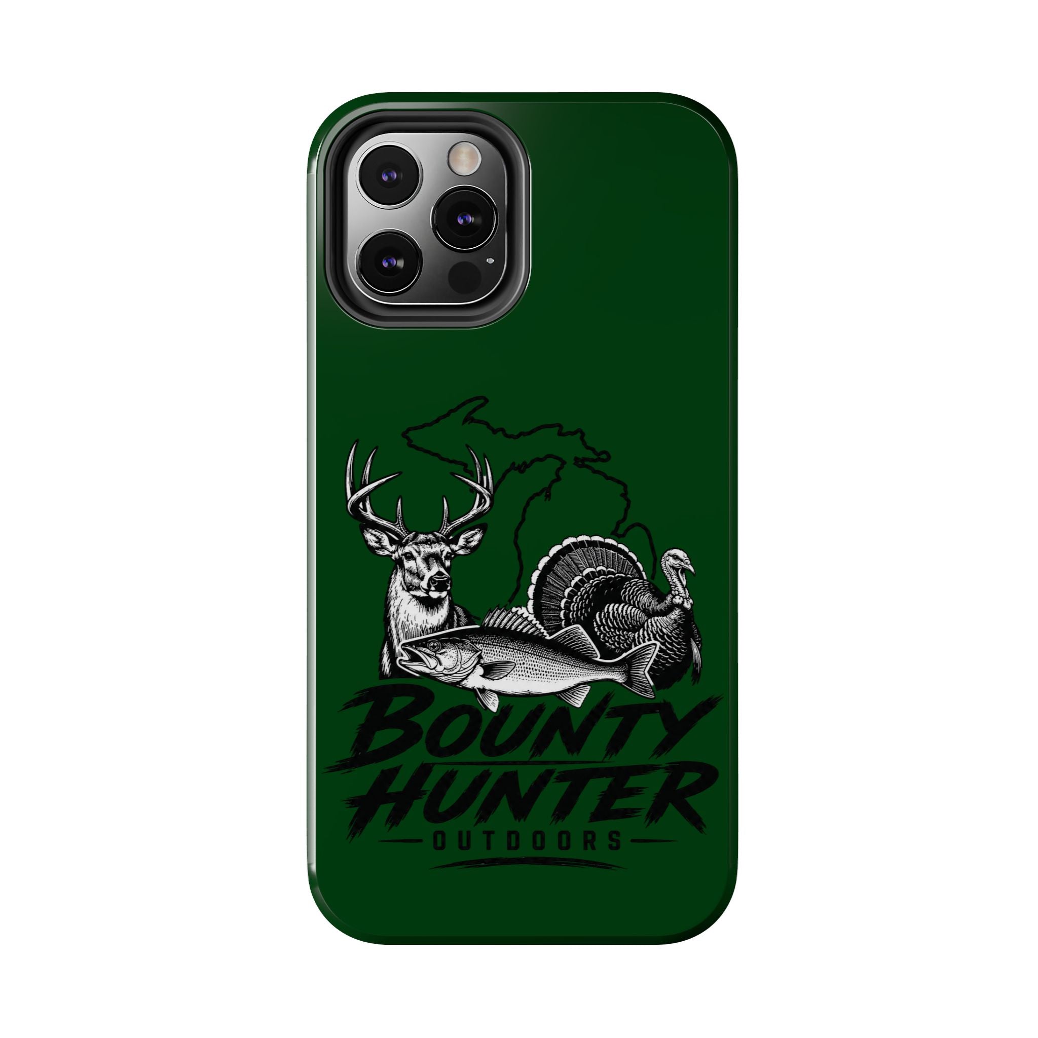 Phone Case — 'Bounty Hunter Outdoors' Hunting & Fishing Tough Phone Case