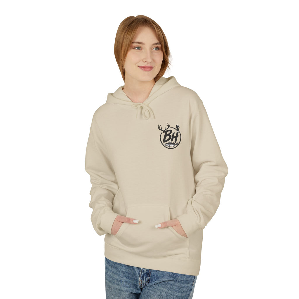 Bounty Hunter Logo Hoodie – Vintage Sci‑Fi Bounty Hunter Graphic Pullover