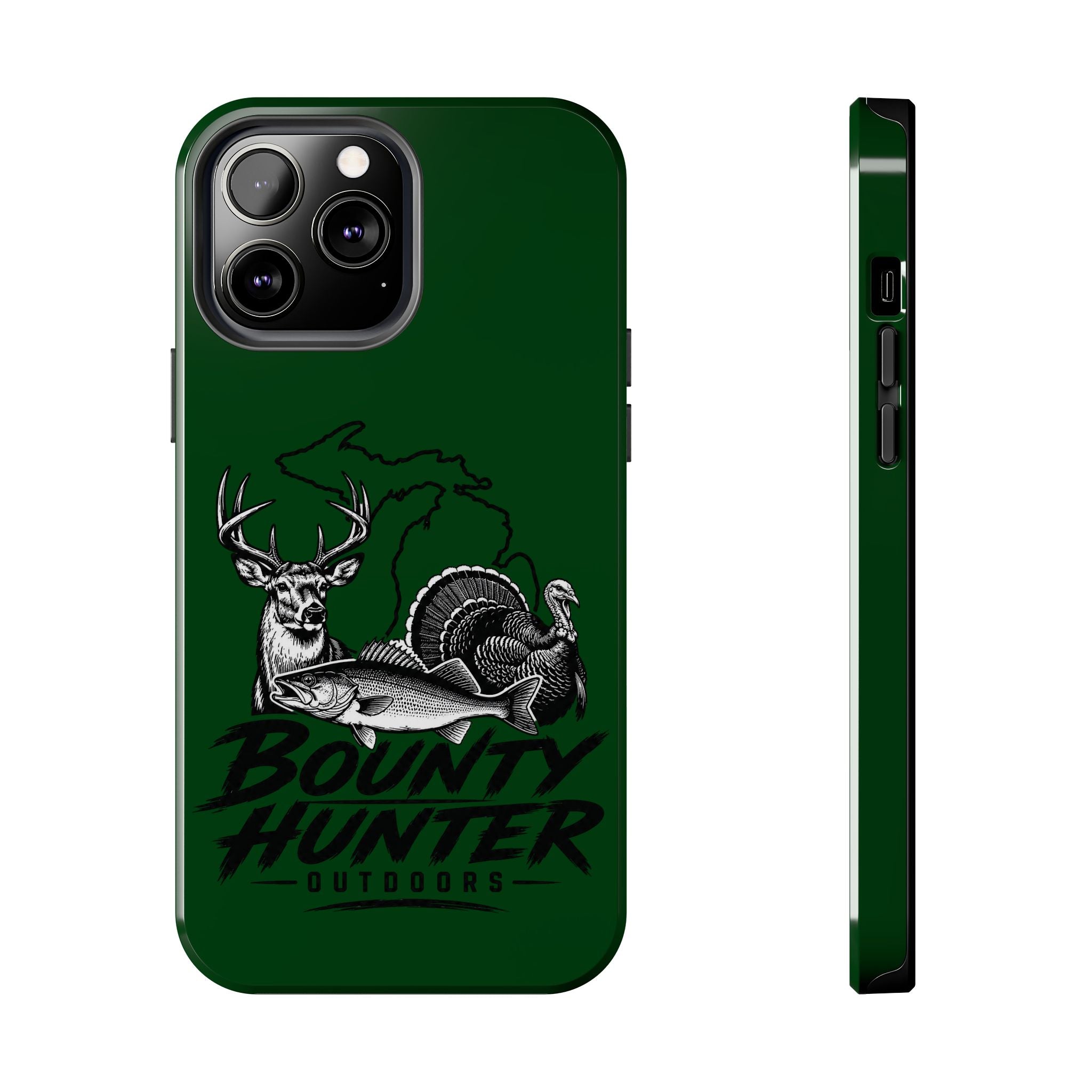 Phone Case — 'Bounty Hunter Outdoors' Hunting & Fishing Tough Phone Case
