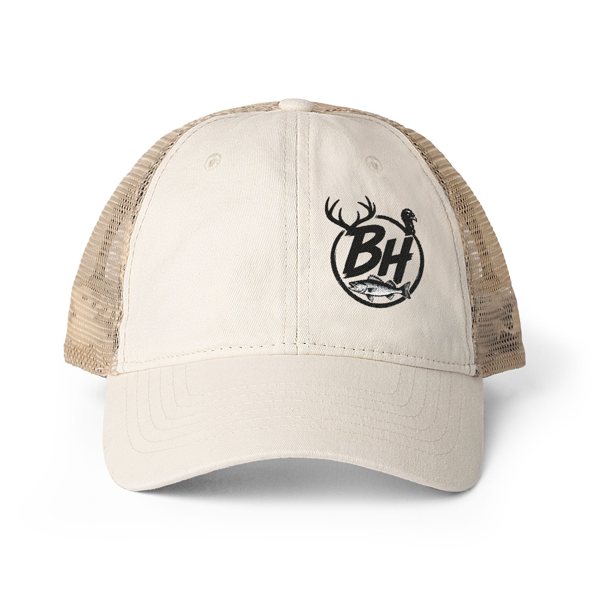 Women's Washed Mesh-Back Cap