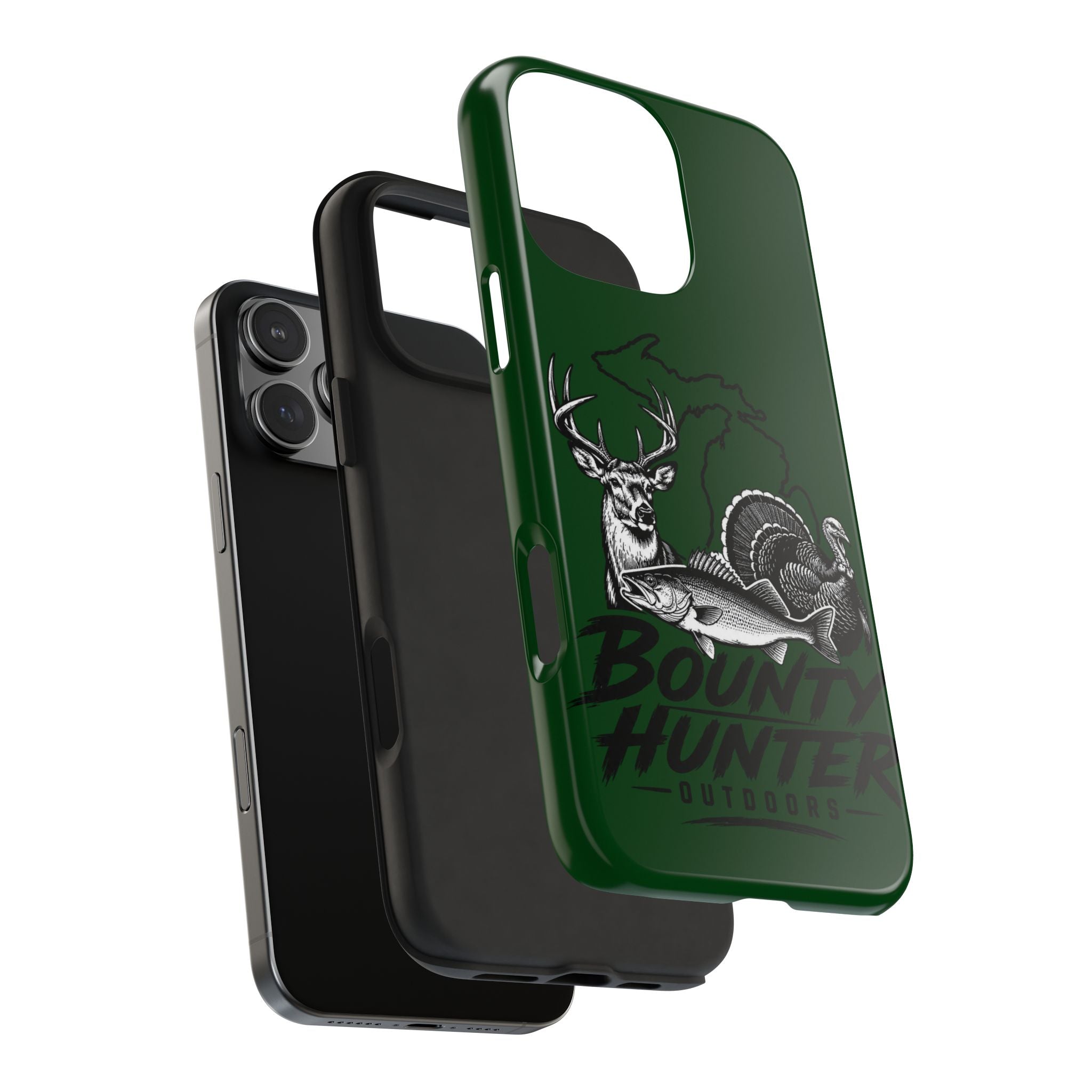 Phone Case — 'Bounty Hunter Outdoors' Hunting & Fishing Tough Phone Case