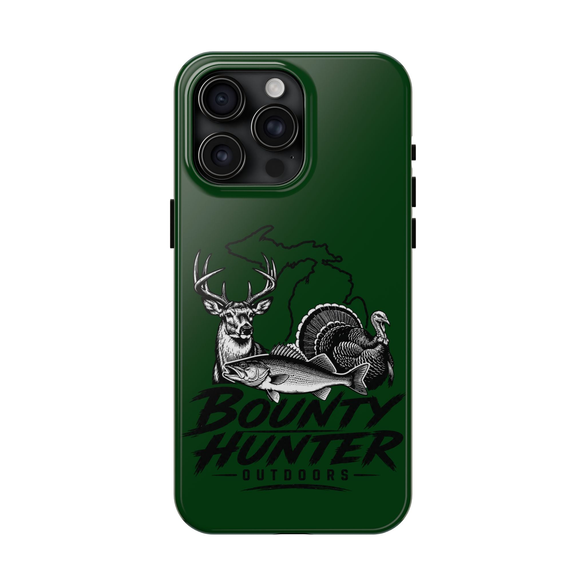 Phone Case — 'Bounty Hunter Outdoors' Hunting & Fishing Tough Phone Case