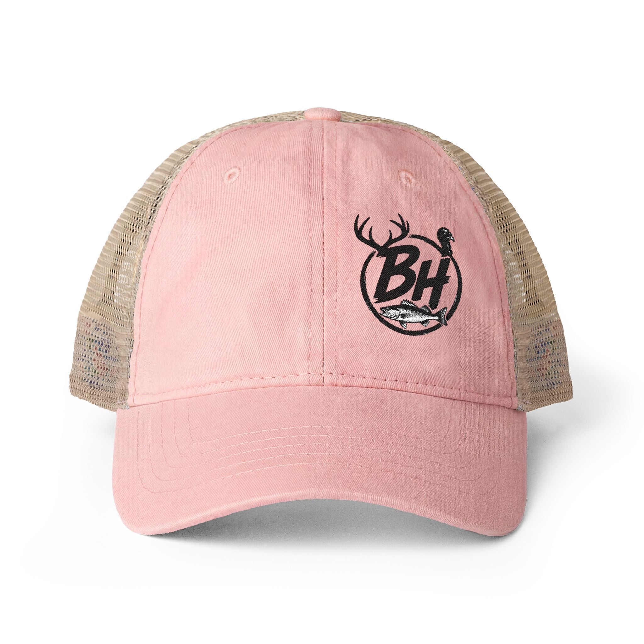 Women's Washed Mesh-Back Cap
