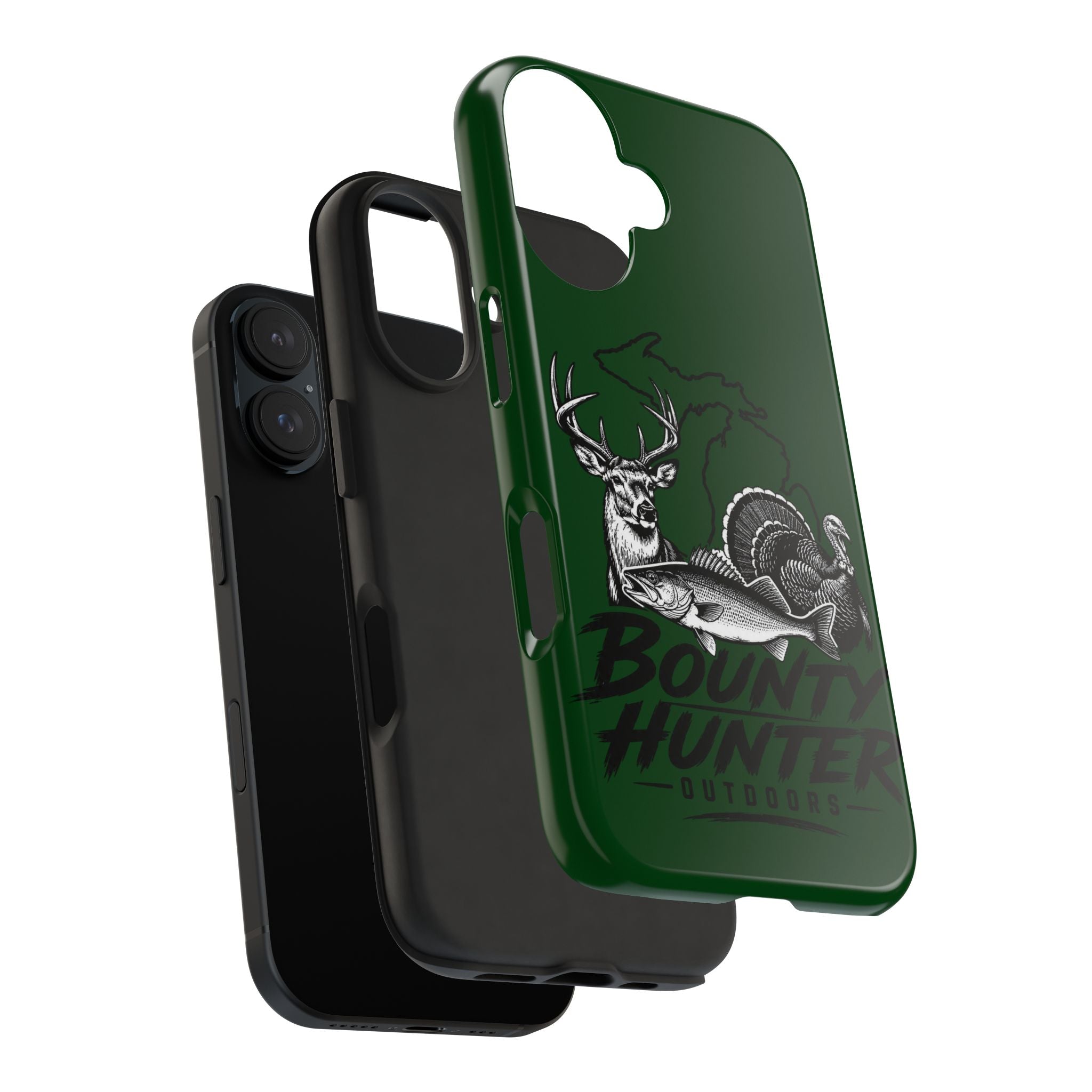 Phone Case — 'Bounty Hunter Outdoors' Hunting & Fishing Tough Phone Case