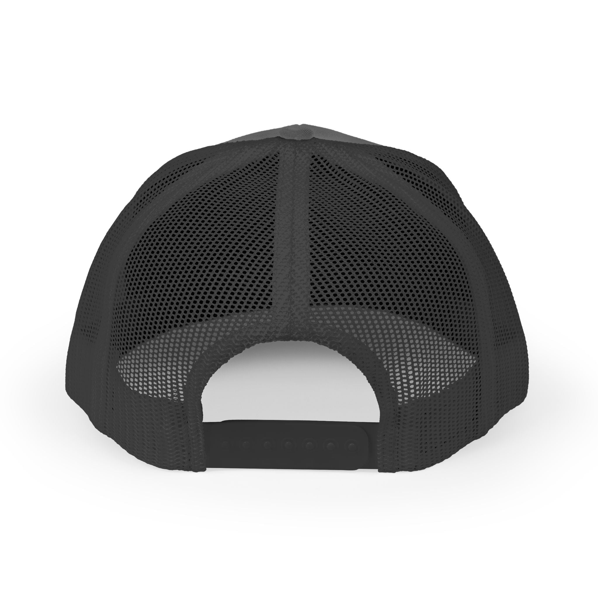 BH Deer Logo Trucker Cap — Embroidered Snapback Hat for Outdoorsmen