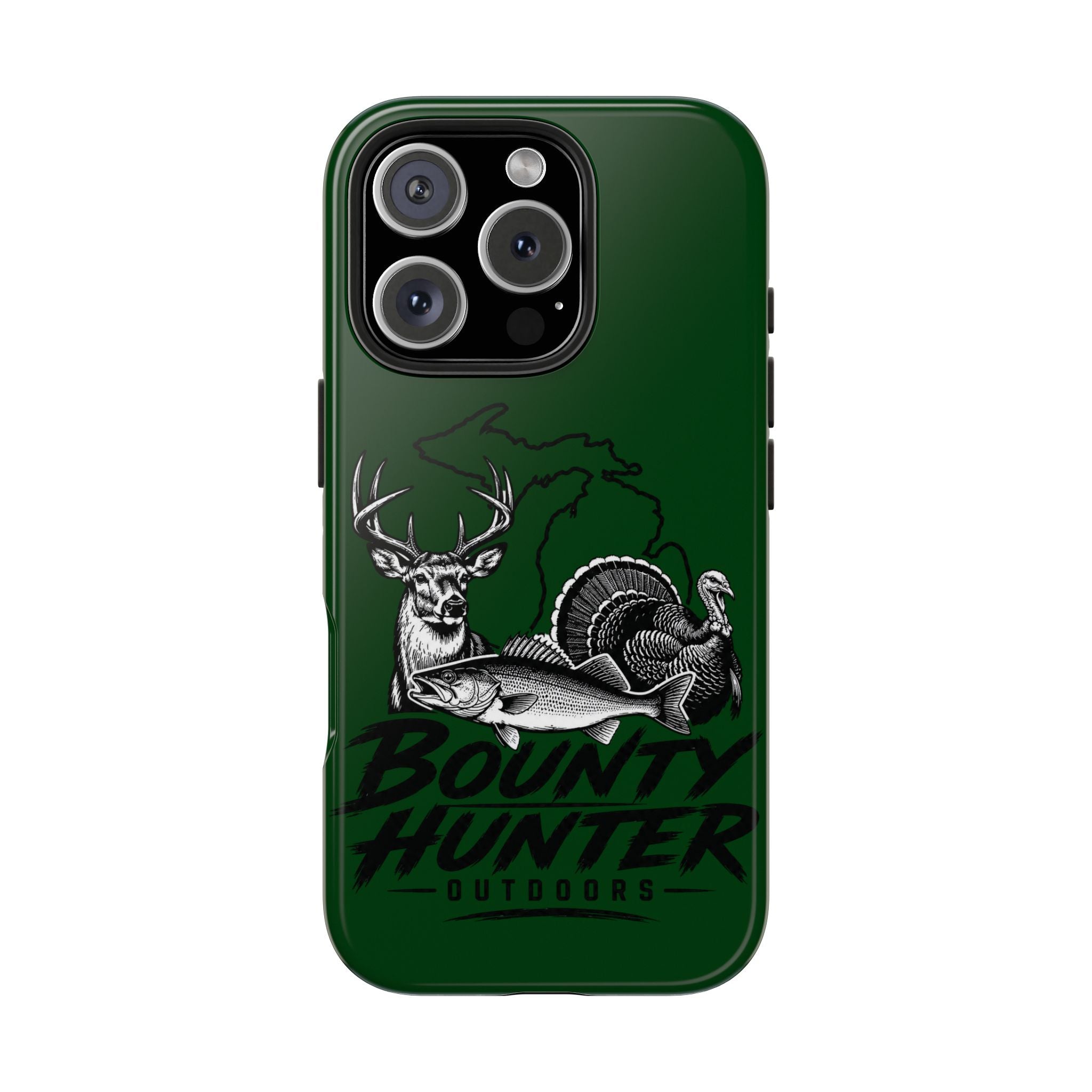 Phone Case — 'Bounty Hunter Outdoors' Hunting & Fishing Tough Phone Case
