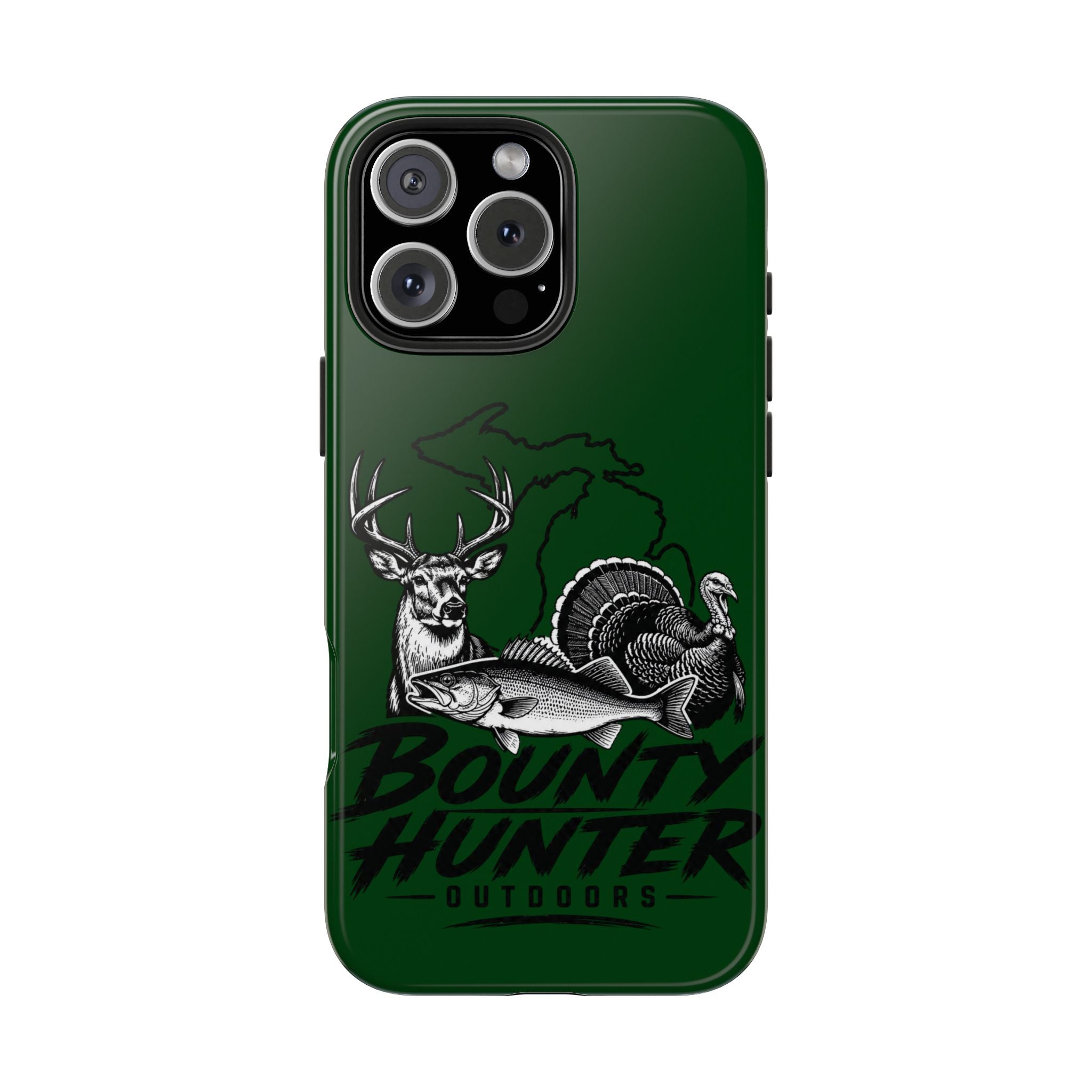 Phone Case — 'Bounty Hunter Outdoors' Hunting & Fishing Tough Phone Case