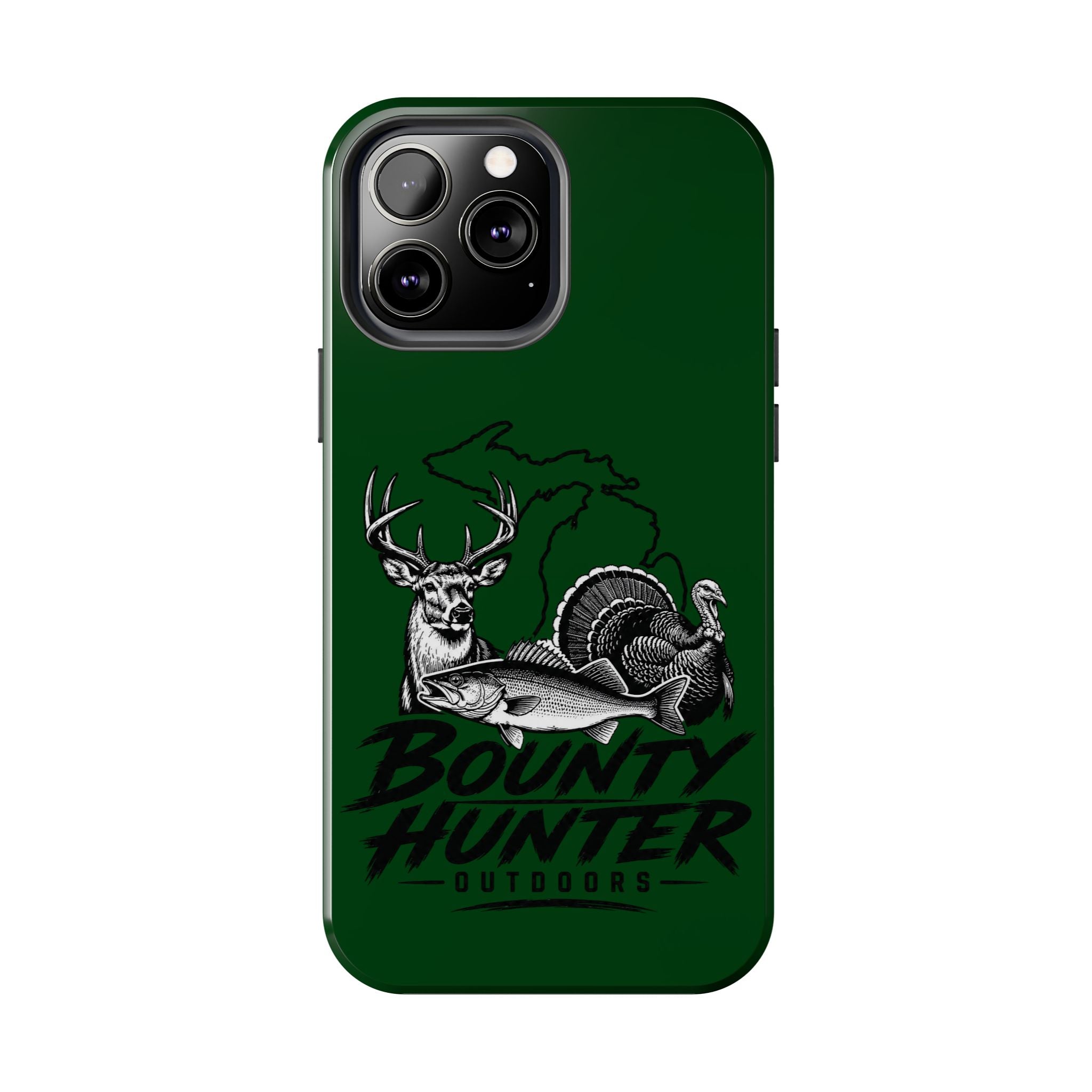 Phone Case — 'Bounty Hunter Outdoors' Hunting & Fishing Tough Phone Case