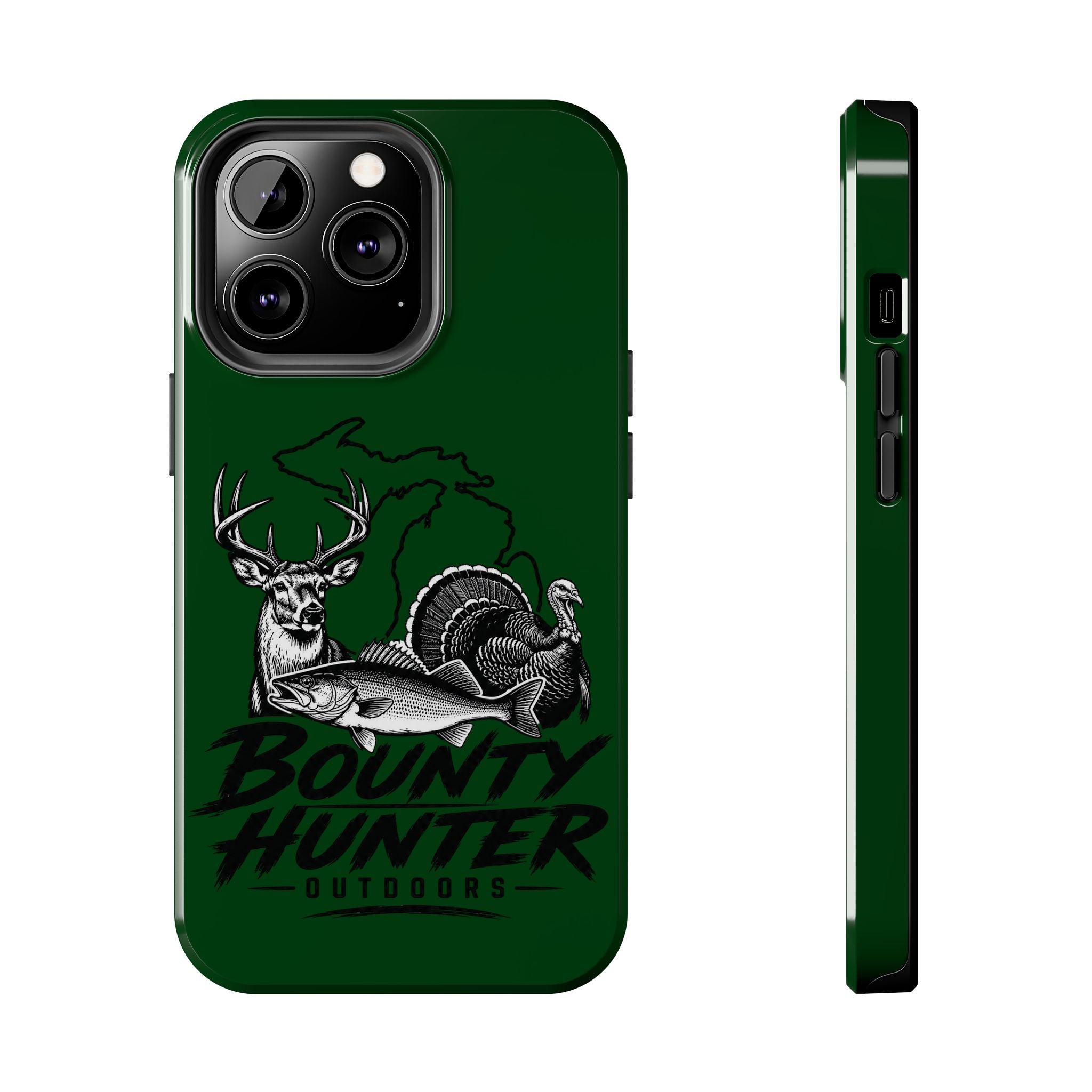 Phone Case — 'Bounty Hunter Outdoors' Hunting & Fishing Tough Phone Case