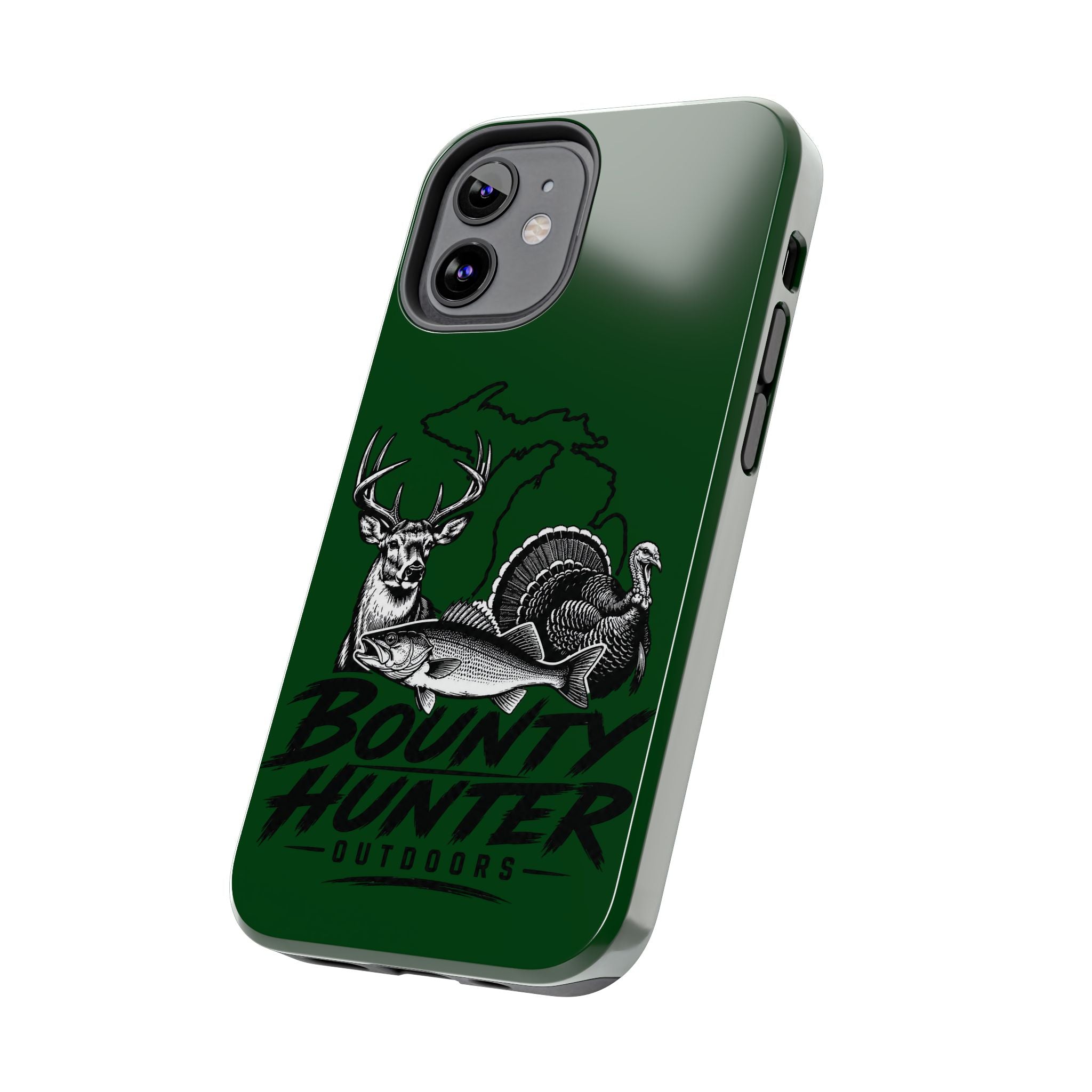 Phone Case — 'Bounty Hunter Outdoors' Hunting & Fishing Tough Phone Case