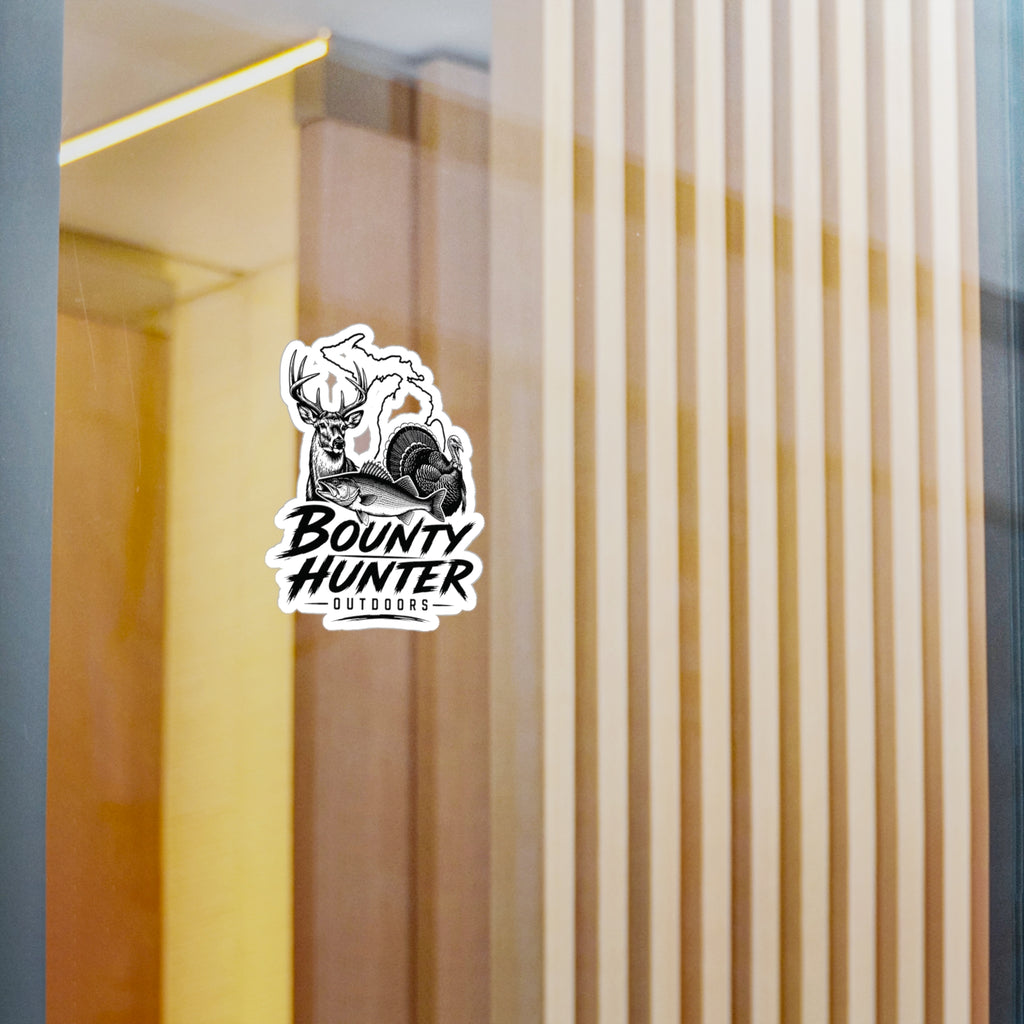 Bounty Hunter Outdoors Sticker — Hunting, Fishing & Turkey Decal (Kiss-Cut Vinyl)