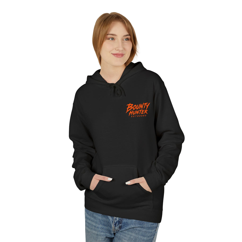 Boat Hoodie — "Tail Chaser II" Sunset Bounty Hunter Graphic