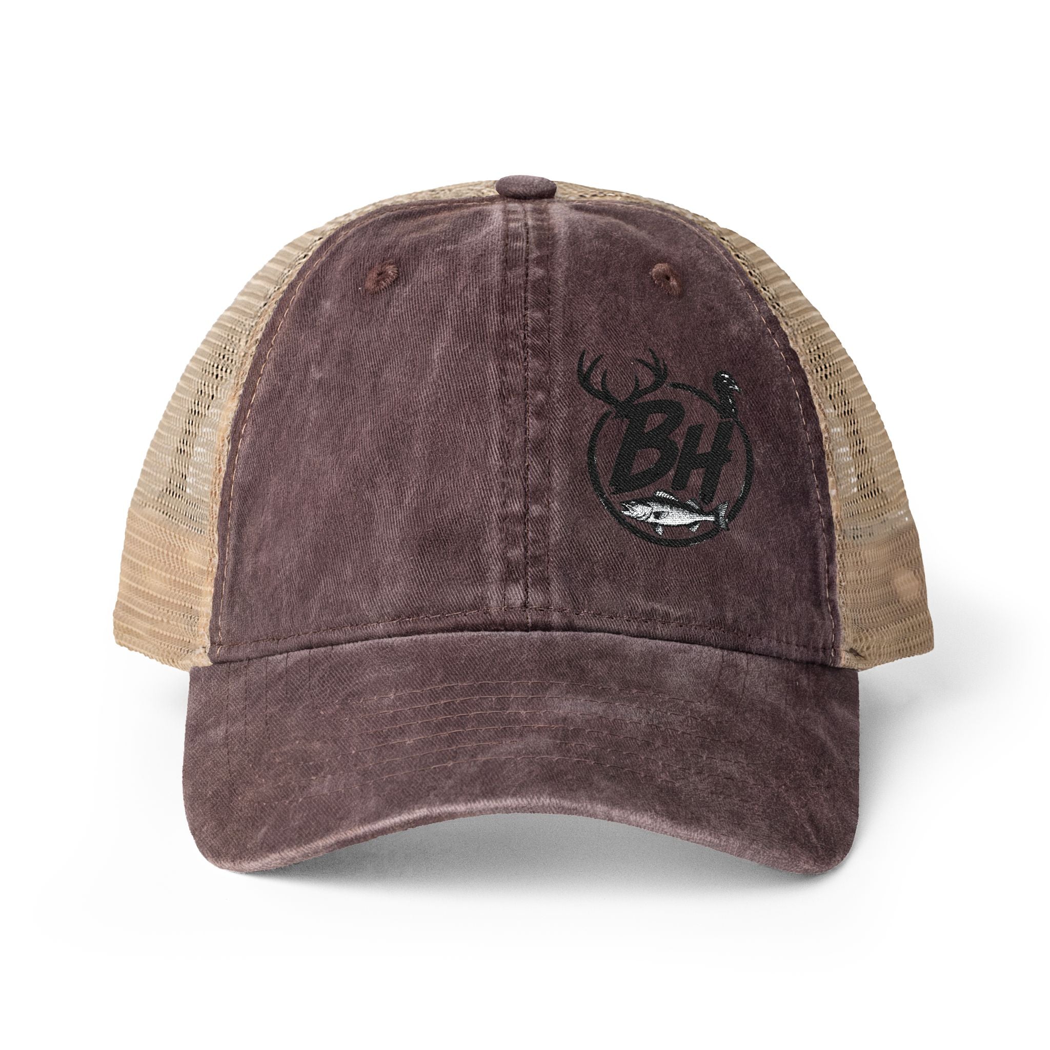 Women's Washed Mesh-Back Cap