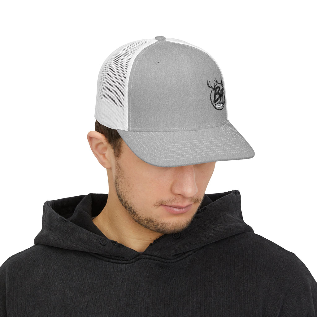 Trucker Hat — BH Deer Logo Snapback Cap