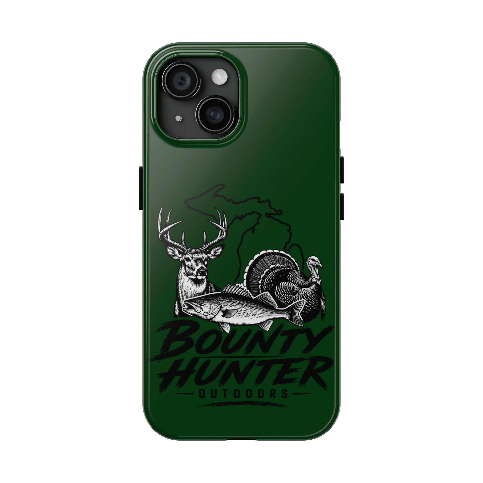 Phone Case — 'Bounty Hunter Outdoors' Hunting & Fishing Tough Phone Case