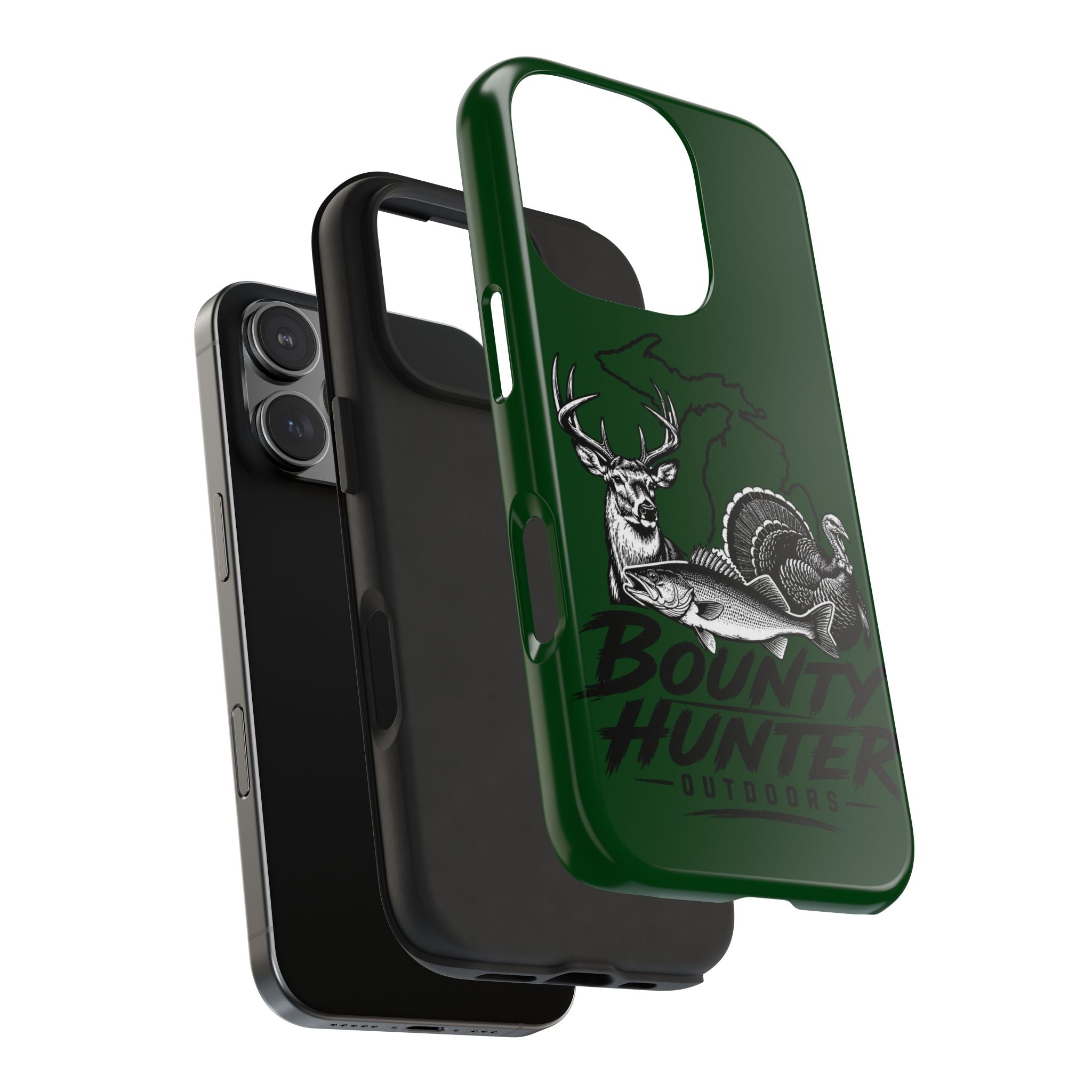 Phone Case — 'Bounty Hunter Outdoors' Hunting & Fishing Tough Phone Case