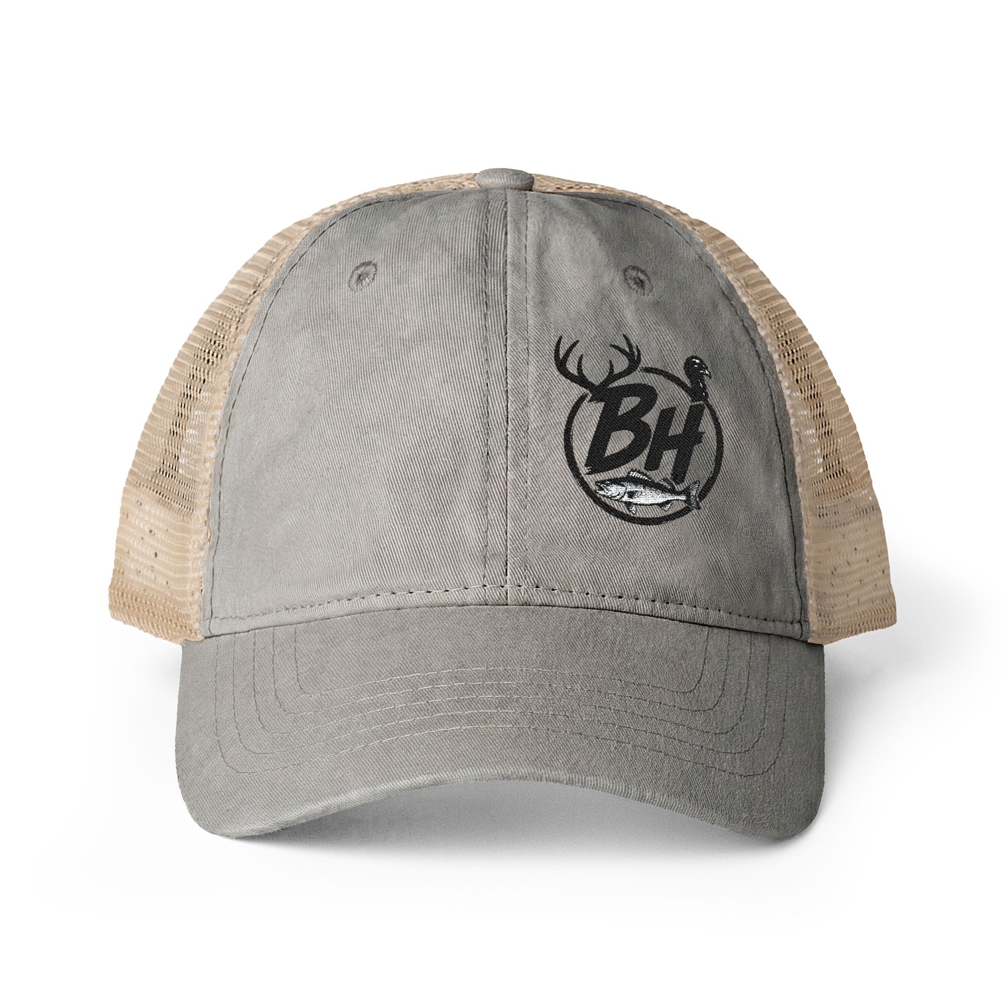 Women's Washed Mesh-Back Cap
