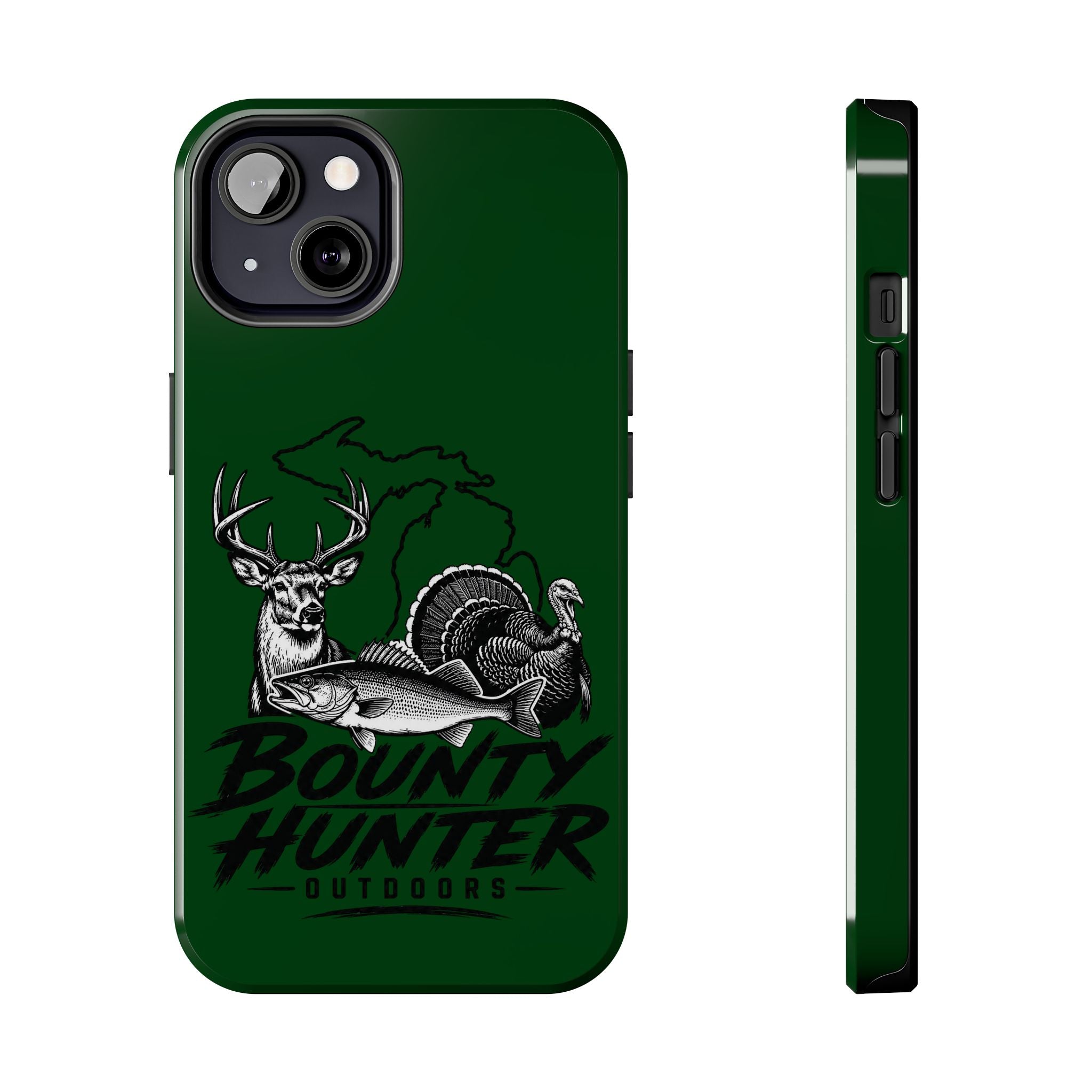 Phone Case — 'Bounty Hunter Outdoors' Hunting & Fishing Tough Phone Case